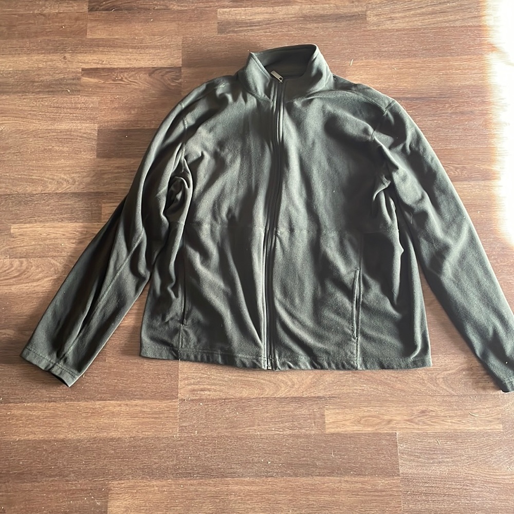 Eddie‎ bauer women’s full zip green xl